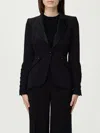 Elisabetta Franchi Blazer  Woman Color Black In Black