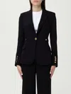 Elisabetta Franchi Blazer  Woman Color Black In Black