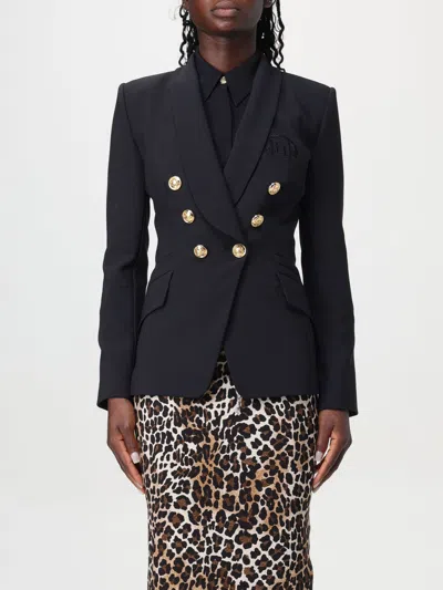 Elisabetta Franchi Blazer  Woman Color Black In Schwarz