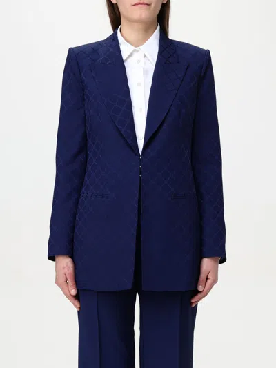 Elisabetta Franchi Blazer  Woman Color Blue