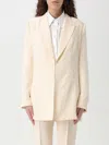 Elisabetta Franchi Blazer  Woman Color Butter In Butter