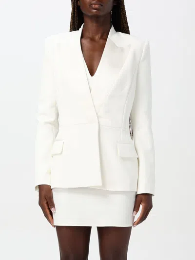 Elisabetta Franchi Blazer  Woman Color Ivory In Ivory