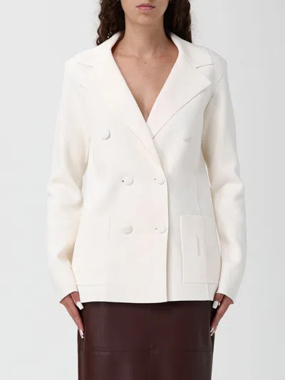 Elisabetta Franchi Blazer  Woman Color Milk In White