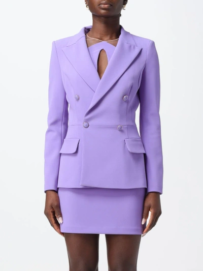 Elisabetta Franchi Blazer  Woman In Violet