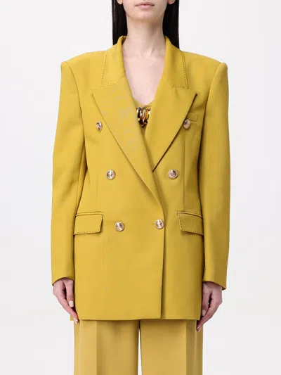 ELISABETTA FRANCHI BLAZER ELISABETTA FRANCHI WOMAN COLOR YELLOW,G54022003