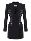Elisabetta Franchi Dress In Black