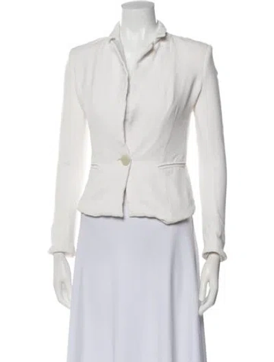 Pre-owned Elisabetta Franchi Blazer In Neutral