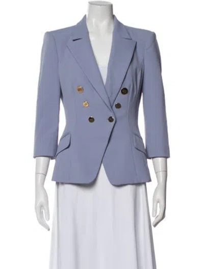 Pre-owned Elisabetta Franchi Blazer In Purple