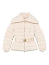 Elisabetta Franchi Padded Jacket In White