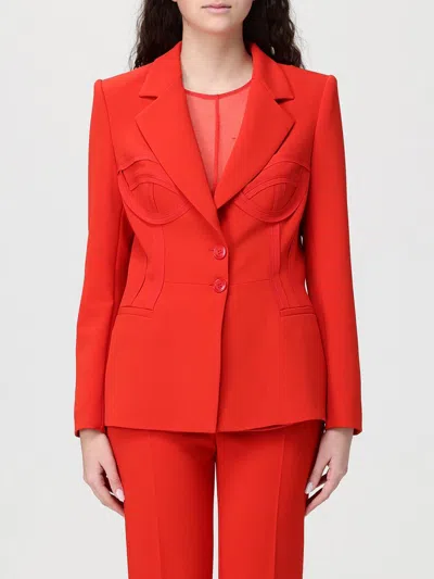 Elisabetta Franchi Blazer Woman  In Red