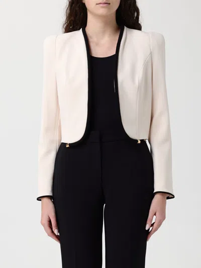 Elisabetta Franchi Blazer Woman  In White