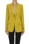 Elisabetta Franchi Blazer In Yellow