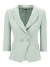 Elisabetta Franchi Jackets In Light Blue