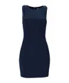 Elisabetta Franchi Bustier Detail Mini Dress In Blue