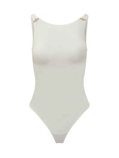 Elisabetta Franchi Crystal-detail Bodysuit