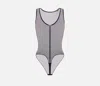 Elisabetta Franchi Sleeveless Bodysuit In Black