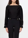 Elisabetta Franchi Body  Woman Color Black In Schwarz