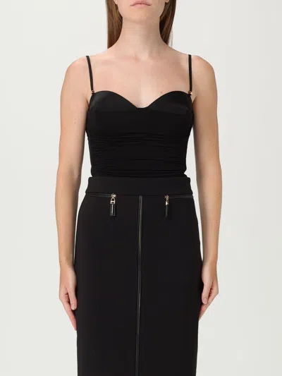 Elisabetta Franchi Bodysuit  Woman Color Black