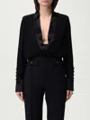 Elisabetta Franchi Bodysuit  Woman Color Black In Black