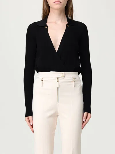 Elisabetta Franchi Bodysuit  Woman Color Black