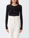 Elisabetta Franchi Bodysuit  Woman Color Black In Black