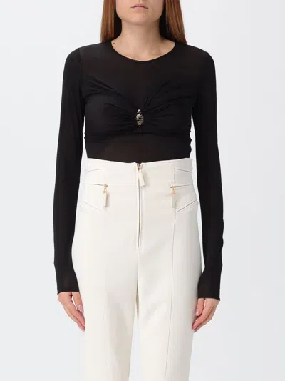 Elisabetta Franchi Bodysuit  Woman Color Black