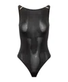 Elisabetta Franchi Jersey Bodysuit With Jewel Detailing