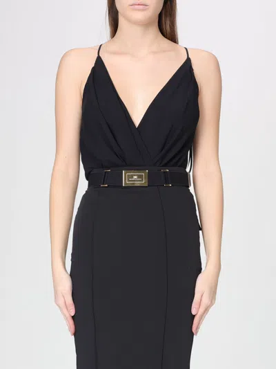 Elisabetta Franchi Bodysuit Woman  In Black