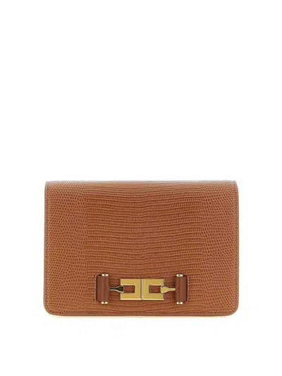 Elisabetta Franchi Bolsa Bandolera - Marrón
