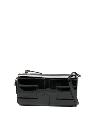Elisabetta Franchi Kids' Shoulder Bag In Black