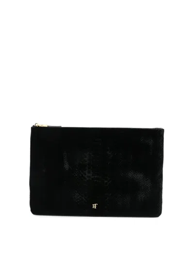 Elisabetta Franchi Bolso Clutch - Negro