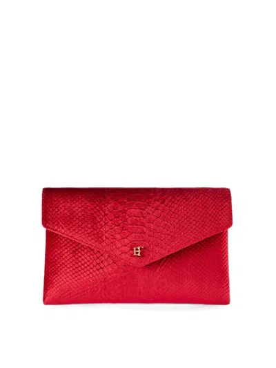 Elisabetta Franchi Bolso Clutch - Rojo
