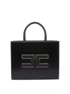 Elisabetta Franchi Bolso Shopping - Negro In Black