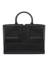 Elisabetta Franchi Logo Handbag In Black