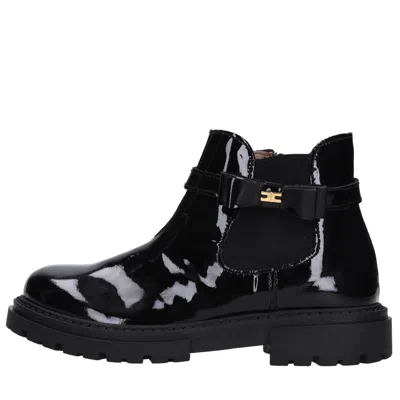 Elisabetta Franchi Kids'  Boots In Black
