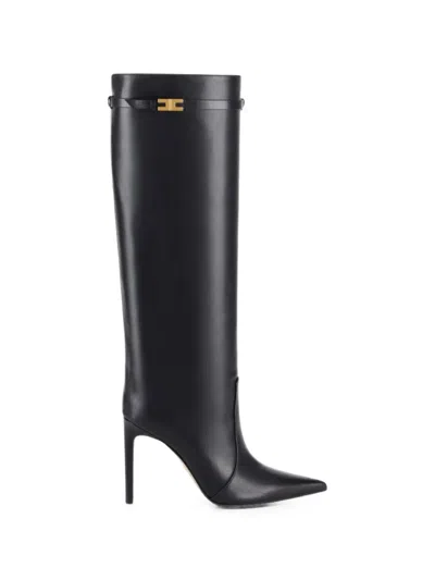 Elisabetta Franchi Boots In Black