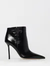 Elisabetta Franchi Logo-plaque Heeled Boots In Black
