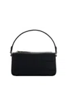 Elisabetta Franchi Borsa Tote Piccola Con Logo In Rilievo Nera In Black