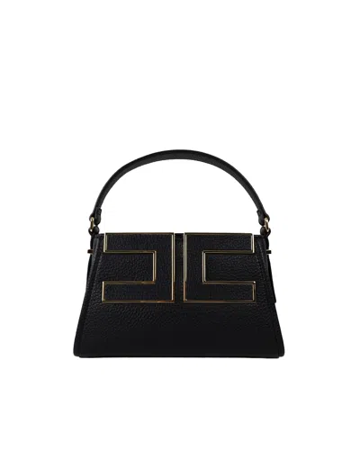 ELISABETTA FRANCHI BORSA TOTE PICCOLA NERA
