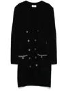 Elisabetta Franchi Vestido Midi - Negro In Black
