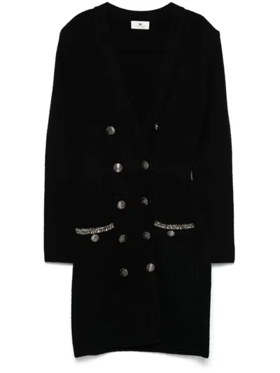 Elisabetta Franchi Vestido Midi - Negro In Black