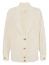 Elisabetta Franchi Tricot Jersey Clothing In Neutral