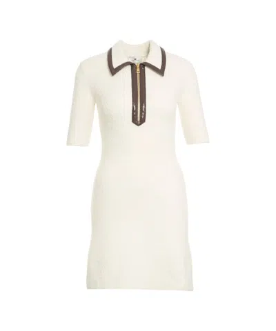 Elisabetta Franchi Bouclé Knit Dress In Multi
