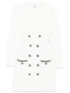 Elisabetta Franchi Vestido Corto - Beis In 360