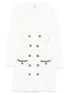 Elisabetta Franchi Vestido Corto - Beis In Neutrals