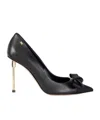 Elisabetta Franchi Scarpe Decollete Con Fiocco In Black