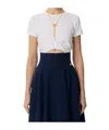 Elisabetta Franchi T-shirt In White