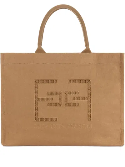 Elisabetta Franchi Handtasche Mit Lochstickerei