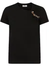 Elisabetta Franchi T-shirt In Black