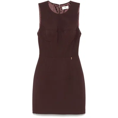 Elisabetta Franchi Brown Suits & Dresses